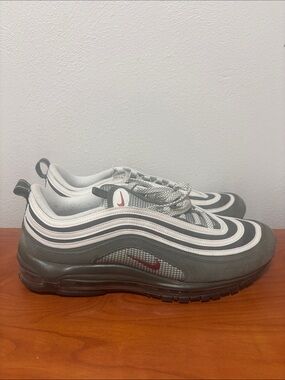 Authentic Nike Men’s Air Max 97 cargo Khaki Rugged orange Sneakers. size 15